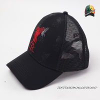 Liverpool หมวกลิเวอร์พูล หมวกฟุตบอล ทีมลิเวอร์พูล ใส่กันแดด หมวกแก๊ปปีกโค้ง Sport Cap