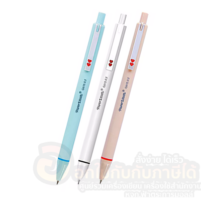 ปากกา Paper Mate Glide Gel รุ่น G610 RT ปากกาเจล ขนาด 0.5 mm. น้ำหมึกให้เลือก 3 สี น้ำเงิน ดำ แดง จำนวน 1แท่ง พร้อมส่ง
