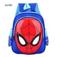 - JL_Fashion 3D Spiderman Printed Wide Strap Stress Relieve Kids Backpack School Bag