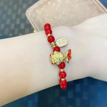 Red String Bracelets for Women Protection Bracelet Lucky Koi Fish