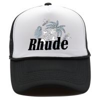 หมวกเบสบอล กันแดด พิมพ์ลายตัวอักษร RHUDE แฟชั่นฤดูร้อน สไตล์สตรีทอเมริกัน สําหรับผู้ชาย และผู้หญิง