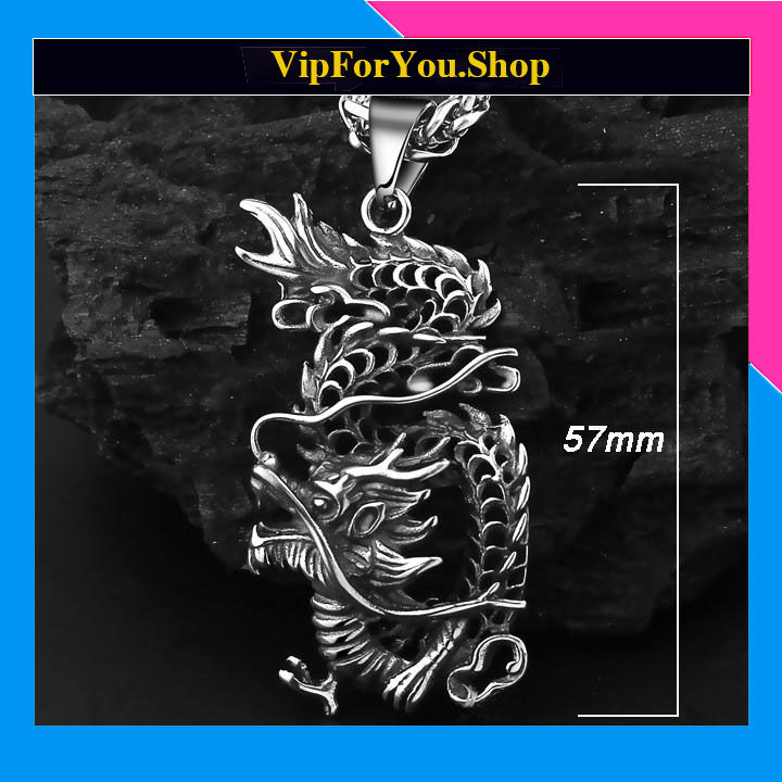 Mặt dây chuyền inox hình con rồng là một sản phẩm với thiết kế độc đáo và làm bằng chất liệu cao cấp. Hãy chiêm ngưỡng hình ảnh con rồng được thể hiện sinh động trên mặt chuyền, và tìm hiểu thêm về ý nghĩa của Rồng trong văn hóa Á Đông.