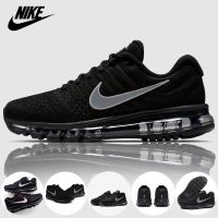 Full Palm  Cushion Shoes Spring and Summer MAX Men and Women Black Warrior Shock Absorber Running Sports Increase Couple Casual Shoes