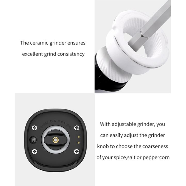 electric-grinder-portable-grinder-automatic-salt-and-pepper-grinder-set-with-rechargeable-base-2-adjustable-coarseness