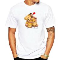 Bear Hug Gay Bear Art Pride Grrr LGBT Short Sleeve Summer Tshirts Fashion Harajuku Print T Shirts Men clothing XS-6XL