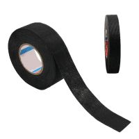 卐 Car Cable Management Tape Auto Cable Harness Friction Tape Self-Adhesive Wiring Harness Electrical Tape Fiber Cloth Tape 19/15mm