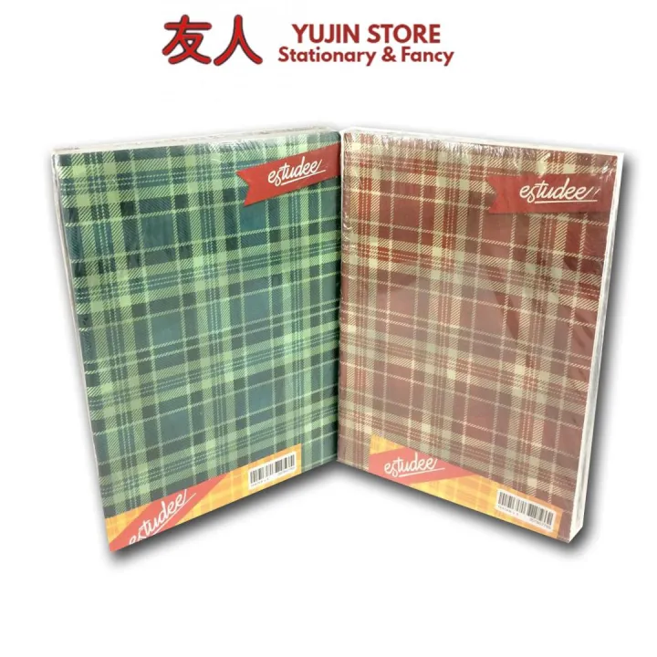 Buku Tulis Boxy Estudee Tartan Isi 5 Buku | Lazada Indonesia