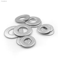 ☂✑ 10/30/50pcs Aluminum Flat Gasket Washer Plain Gasket Nut and Bolt Set Metal Ring Seal M4 M5 M6 M8 M10 M12 M14 M16 M18 M20 M22