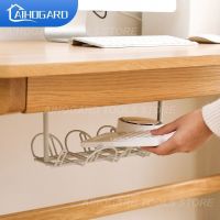 【CC】 Hanging Rack Under Table Office Desk Cable Management Tray Finishing Abs Plastic Storage Accessories Tools