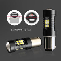 2Pcs Car Light 1156 LED BA15S P21W LED BAU15S PY21W BAY15D 1157 P215W R5W 21 SMD 3030 Auto Lamp Bulbs LED 12V - 24V