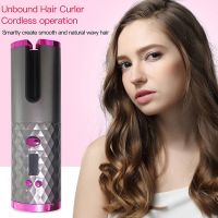 【CC】 USB Rotate Hair Curler Display Temperature