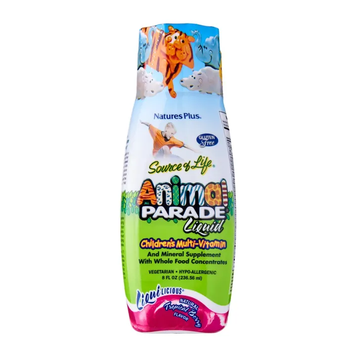 [PRE-ORDER] NATURE'S PLUS SOURCE OF LIFE ANIMAL PARADE LIQUID CHILDREN ...