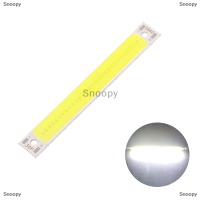 Snoopy 3V-4V DC 60mm 8mm LED cob Strip 1W 3W อบอุ่นขาวน้ำเงินแดงแหล่งกำเนิดแสงสำหรับ DIY โคมไฟทำงานจักรยาน