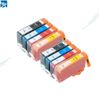 8pk ยี่ห้อมากใช้ได้กับ Hp 178 Ink ตลับหมึกสำหรับ Hp Photosmart 7515 B109n B109a B110a B209a B210a เครื่องพิมพ์ B109c 3070a