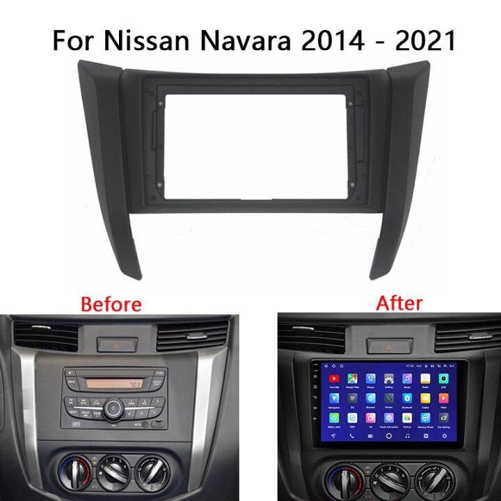 NP300/Frontier Navara Nissan For Kit Frame Trim Mount Panel Dash Stereo