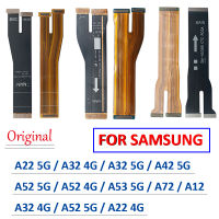 เปลี่ยนเมนบอร์ดเมนบอร์ด Flex Cable สำหรับ Samsung Galaxy A21 A72 A22 A33 A42 A52 A32 4G A53 5G A73-m0pi