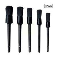 5pcs Detailing Brush Set Car Brushes Car Detailing Brush For Car Cleaning Detailing Brush Dashboard Outlet Wheel Brush H6k9