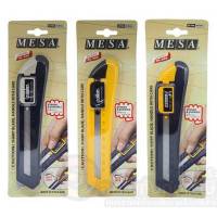 มีดคัตเตอร์ คัตเตอร์ใหญ่ MESA PL-300 คละสี จำนวน 1ชิ้น พร้อมส่ง คัตเตอร์ คัทเตอร์