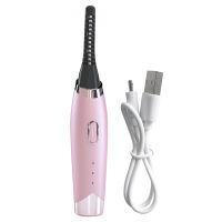 Handheld Multifunction Electric Portable Heated Eyelash Curler Travel Curved Salon Makeup Tools Long Lasting USB Rechargeable