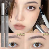 ดินสอเขียนคิ้วดินสอเขียนคิ้วติดทนนานกันน้ำ Liquid Tint ปากกา Super Fine Brow Line Pen