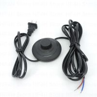 ∏▨ 1.8M AC Power adapter Extension cable Cord American 2 core to Foot switch US plug Standard For floor lamp desk led light lamp B4