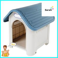 บ้านสุนัขพลาสติกขนาดกลาง WELL WARE 60x74.5x66 ซม.PLASTIC DOG HOUSE WELL WARE MEDIUM 60X74.5X66CM **ราคาดีที่สุด**