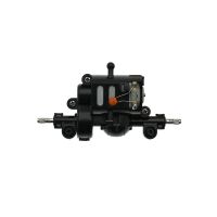 3X 130 Motor Gearbox and Rear Axle Set for WPL D12 Mini 1/16 RC Drift Truck Car Spare Parts Accessories