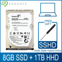 Seagate 1TB 2.5 "Solid State Hybrid Drive SSHD แล็ปท็อปฮาร์ดดิสก์8GB SSD 1000GB HDD Harddisk HD SATA III กิกะไบต์วินาที5400 RPM 64M Cache