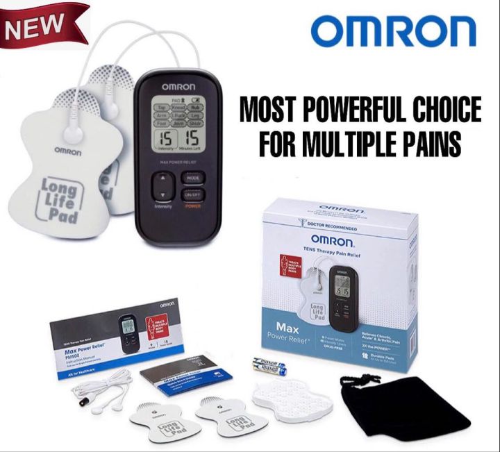  OMRON Max Power Relief TENS Unit Muscle Stimulator