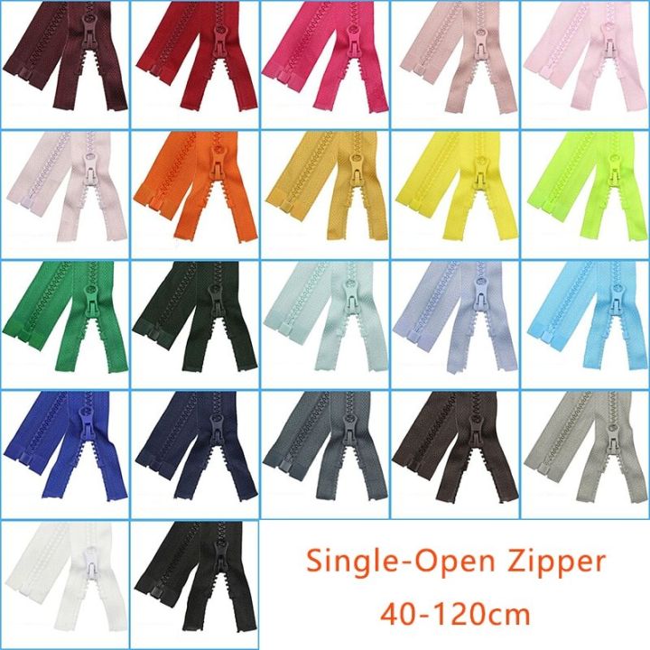 2pcs-40-120cm-5-resin-zipper-single-open-end-auto-lock-garment-bags-diy-sewing-craft-accessories-door-hardware-locks-fabric-material