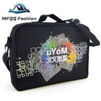 MFQQ KO Moyu Magic Cube Oxford ผ้าไหล่กระเป๋า36X25X7.5ซม. Magic Cube กระเป๋าสำหรับการแข่งขัน Travel Leisure