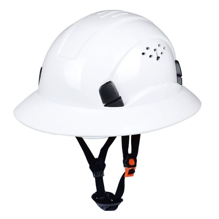loebuck-หัวหน้าโครงการก่อสร้างเว็บไซต์หมวกนิรภัยหมวกสีขาวแห่งชาติฤดูร้อนอากาศถ่ายเทความหนาหมวกนิรภัยชาย