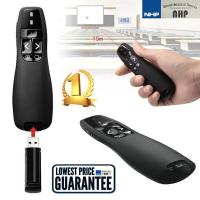 เลเซอร์พอยเตอร์ พรีเซนเตอร์ 2.4GHz Wireless Presenter USB Remote Control Presentation Laser Pointer