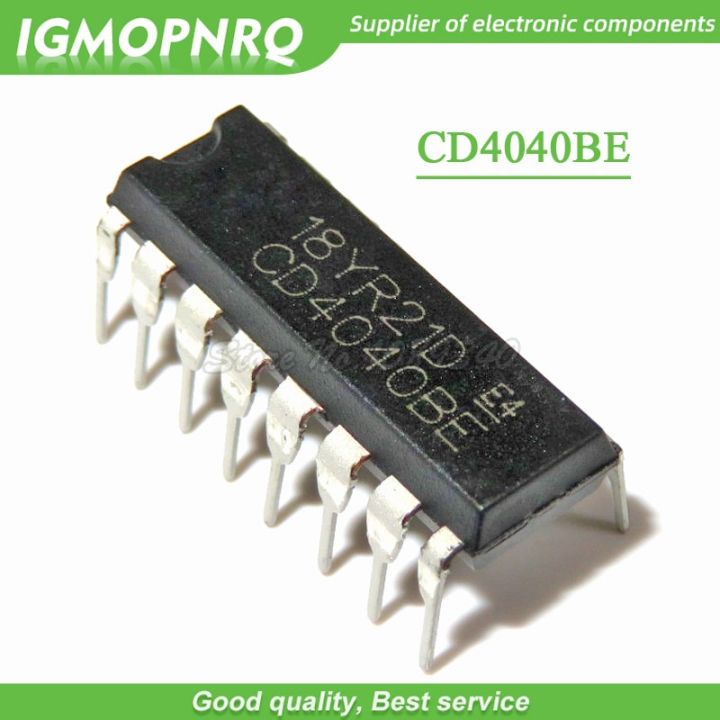 20PCS CD4040BE CD4040B CD4040 DIP logic chip New Original Free Shipping