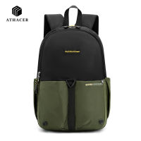 TOP☆ATHACER Backpack Outdoor Travel Mens Sports Backpack Trend Leisure Student School Bag