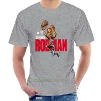 เสื้อยืด ลายบาสเก็ตบอล Dennis Rodman สไตล์เรโทร 116327เสื้อยืดS-5XL  7AQS