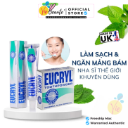 Eucryl Làm Trắng Răng - Combo Bột Tẩy Trắng Răng Eucryl Powerful Stain