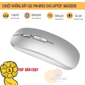 chuột Chuột không dây wireless bluetooth M103 tự sạc cho laptop macbook