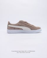 _ Puma_  Basketball Heart Patent Mens and Womens Thick Sole Elevated Casual Board Shoes Fashion Mens and Womens Shoes