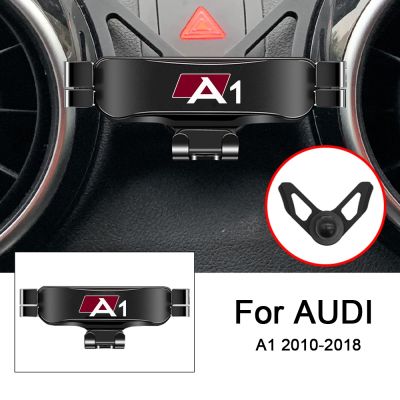 Car Mobile Phone Holder Air Vent Mounts Stand GPS Gravity Navigation Bracket For Audi A1 Sportback 8XA 8XF 2011-2019 Accessories