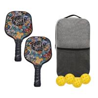 Tongina Pickleball Padenthält 2 Schläger 4 Pickleballs ไม้พายดอง