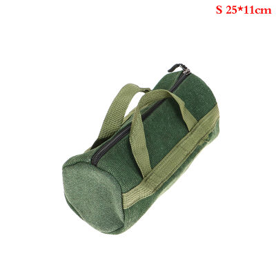 1pcs Durable Thicker Canvas Tool Pouch for Electrical Tool Storage Organizer Bag