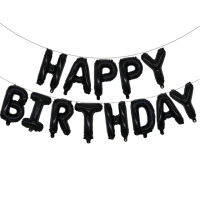 สุขสันต์วันเกิดบอลลูนตัวอักษรอากาศตัวอักษรรอมฎอนลูกโป่งฟอยล์เด็กของเล่นงานแต่งงานวันเกิดฮีเลียม G Lobos พรรค Baloon