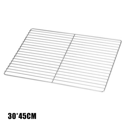 Barbecue BBQ Grill Net Stainless Steel Rack Grid Grate Replacement for Camping Hot Kitchen,Dining &amp; Bar Barbecue Net