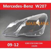 COUPE HEADLAMP COVER HEADLIGHT COVER LENS HEAD LAMP COVERฝาครอบไฟหน้าสำหรับ Mercedes Benz W207(FOR 2 dodrs car ) 09 10 11 12 E200 E250 E260 E300คูเป้ฝาครอบไฟหน้าฝาครอบเลนส์ไฟฉายคาดศีรษะ