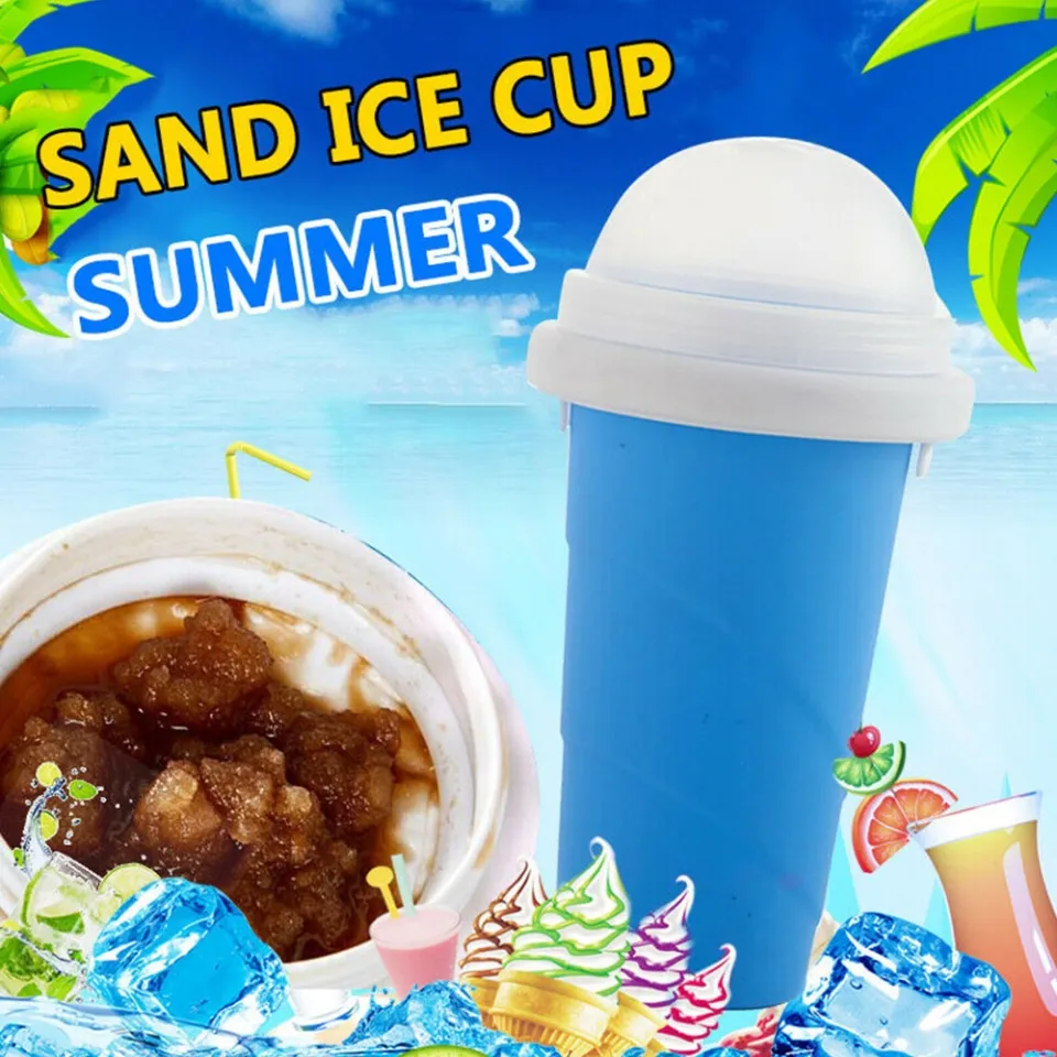 Funny Slushy Maker Cup 500ml Quick-Frozen Squeeze Smoothies Cup Homemade  Magic Ice Maker Bottle With Straw - Buy Funny Slushy Maker Cup 500ml  Quick-Frozen Squeeze Smoothies Cup Homemade Magic Ice Maker Bottle