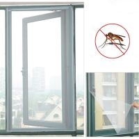 1Pc DIY Anti-mosquito Net Self-adhesive Flyscreen Curtain Insect Screen Mosquito Bug Mesh Window Screen Home Supplies 150*130cm Colanders Food Straine