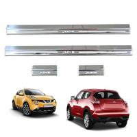 ชายบันได สคัพเพลท สแตนเลส รุ่น นิสสัน จู๊ค NISSAN JUKE ปี 2011 - 2015 สีโครเมี่ยม 4 ชิ้น