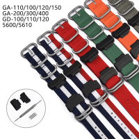 ANylon Camouflage Band สำหรับ Casio G-Shock GA-110100120150200300400 GD-100110120 DW-5600 DW-6900สร้อยข้อมือ WatchbandM