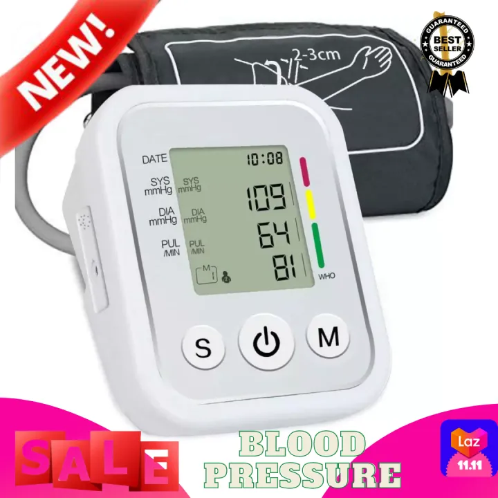 Portable Digital Upper Arm Blood Pressure measurement tool